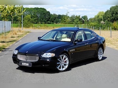 Maserati Quattroporte - 4.2 ZF Automaat |V8 |401 pk |Topstaat |Beige leder |Xenon |Schuifdak |Entertainmentsysteem