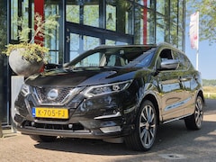 Nissan Qashqai - 1.3 DIG-T Tekna + AUTOMAAT | Panoramadak | Trekhaak | Leer | Navigatie | Cruise Control |