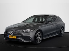 Mercedes-Benz C-klasse Estate - 300 e AMG Line Night Pano Sfeerverlichting Stoelverwarming