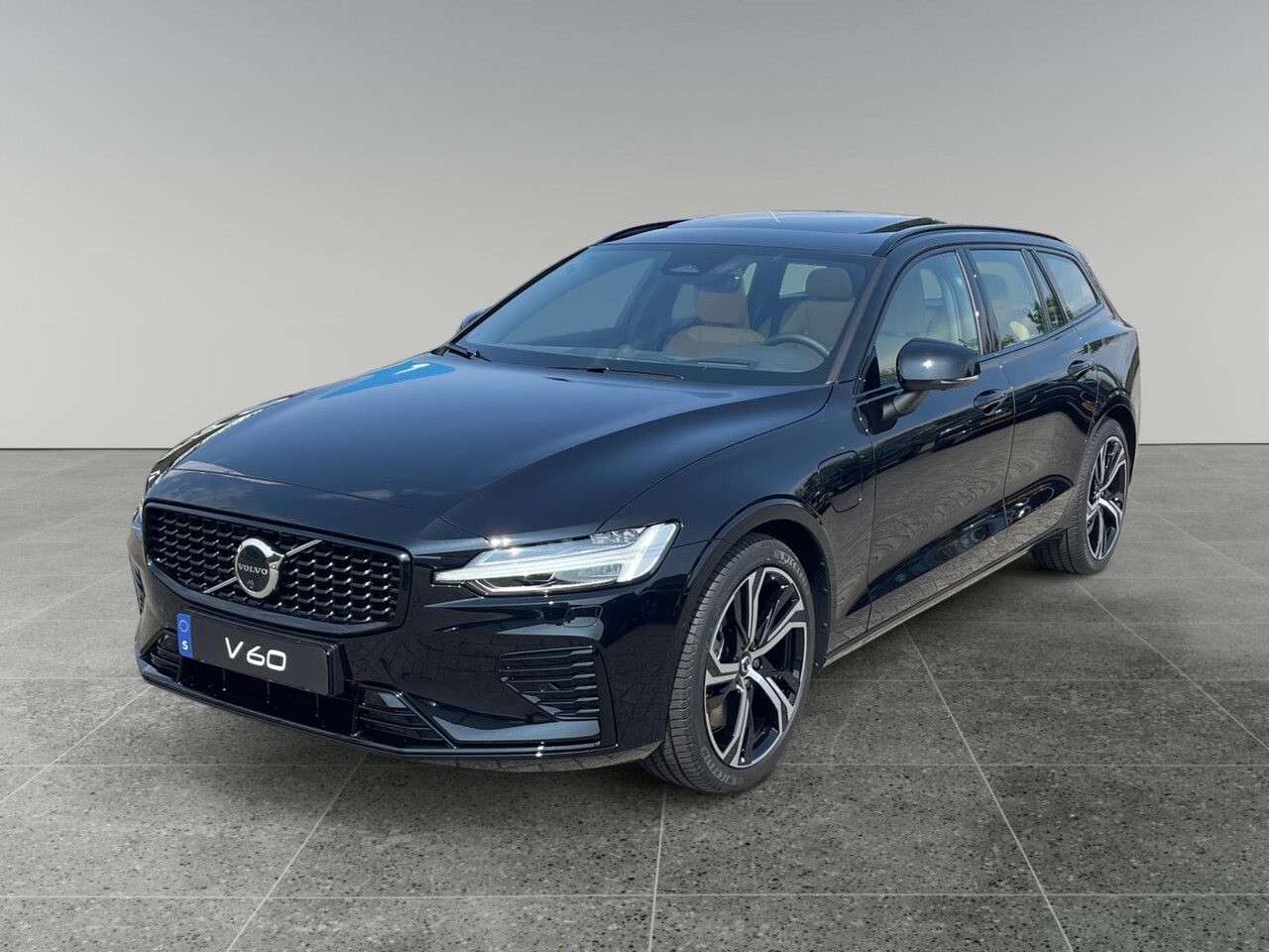 Volvo V60 - 2.0 T6 Plug-in hybrid AWD Ultra Dark l Lounge pakket l - AutoWereld.nl