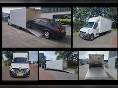 Renault Master - Autotransporter | gesloten laadbak | lier met afstandbediening | airco
