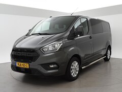 Ford Transit Custom - 340 2.0 TDCI L2H1 170 PK DUBBEL CAB AUT. + CARPLAY | TREKHAAK | CAMERA | STOELVERW