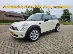 MINI 3-Deurs - 1.4 One Anniversary Business Airco, Panoramdak, NAVI,