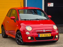 Fiat 500 - 0.9 TwinAir Turbo 500 SPORT / Airco / Leder / Elek Ramen / Sportstoelen / TOPSTAAT / Allu