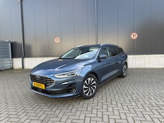 Ford Focus Wagon - 1.0 EcoBoost Hybrid Titanium X / clima / camera / ad.cruise / navi / winterpakket