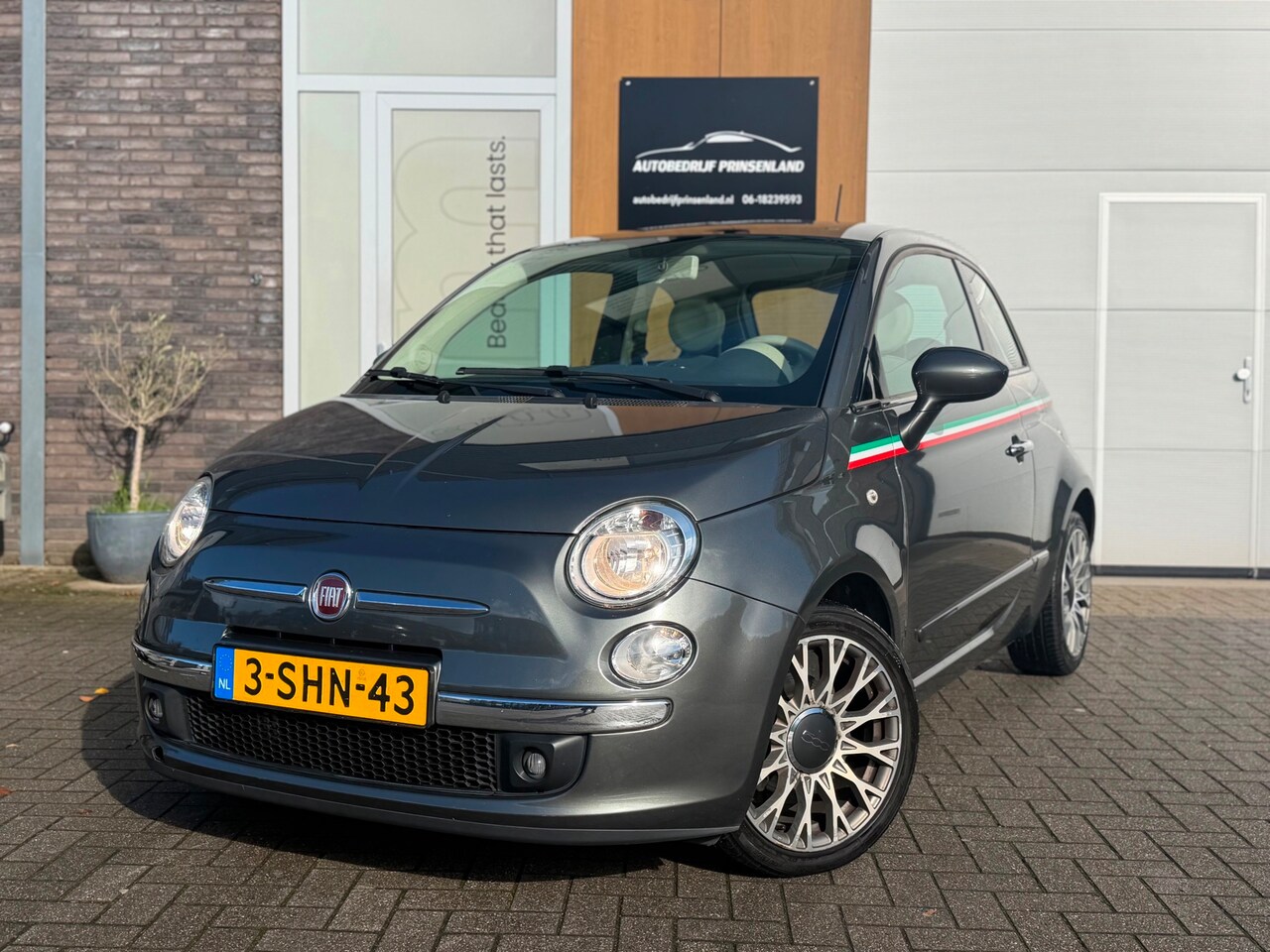 Fiat 500 - 0.9 TwinAir Lounge | Nwe apk | Glazen dak | - AutoWereld.nl