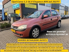 Opel Corsa - 1.2-16V Elegance, meeneem prijs lak niet mooi , wel apk