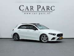 Mercedes-Benz A-klasse - 200 AMG Line LED/VIRTUAL/SFEER/PANORAMADAK/LEER+S.VERWARMING+MEMORY/360/LINE/ACC/ECC/12 MD