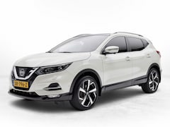 Nissan Qashqai - 1.2 Tekna + | Trekhaak | Leder | Voorstoelen verwarmd | 360 Graden camera | incl. Bovag ga