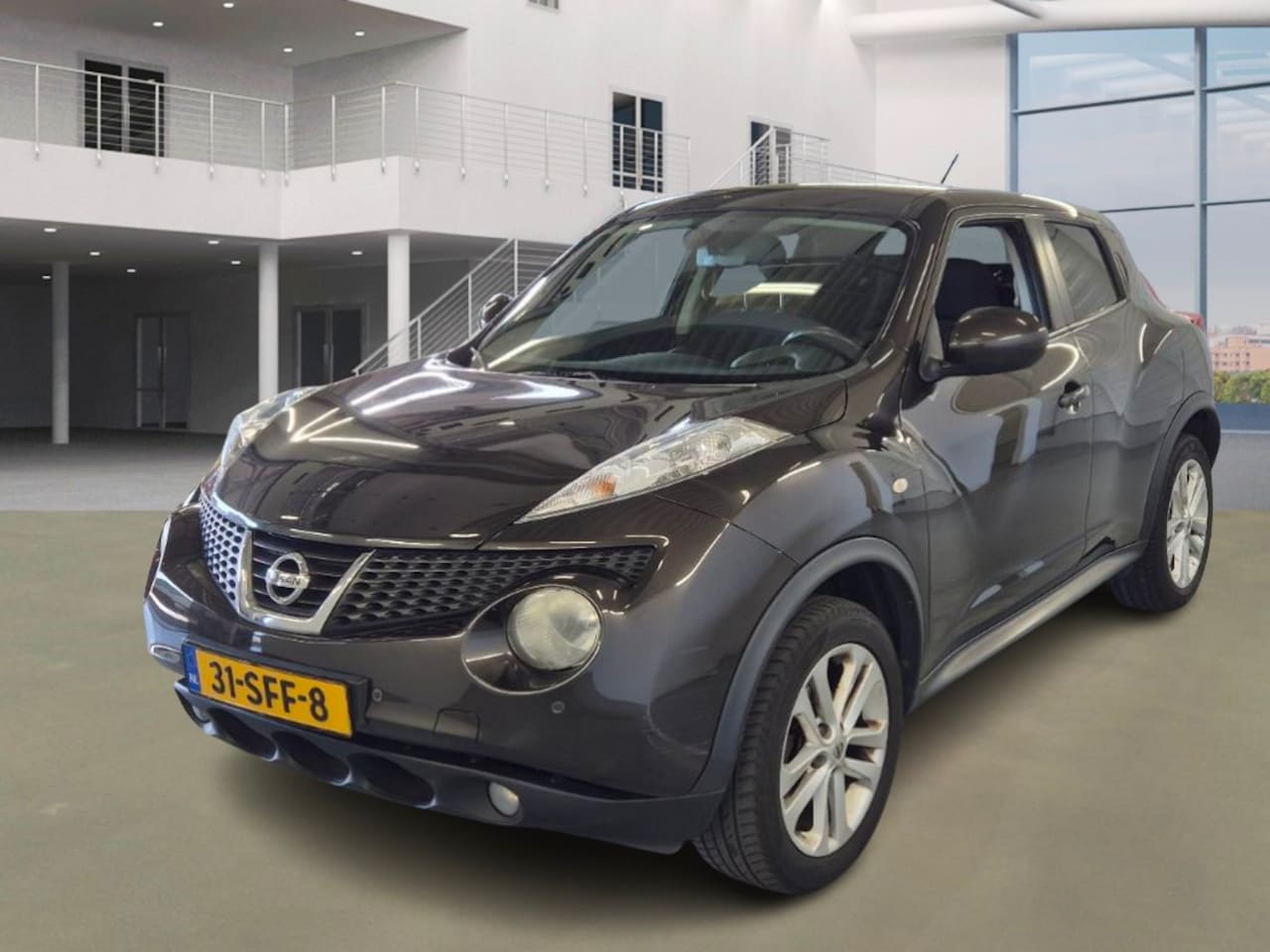 Nissan Juke - 1.6 Acenta Eco NAVI PSENSOR CRUISE 2 X SLEUTELS - AutoWereld.nl
