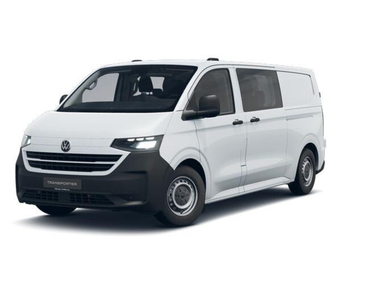 Volkswagen e-Transporter - Bedrijfswagens Dubbele Cabine 71kWh 218pk L2 740352 - AutoWereld.nl