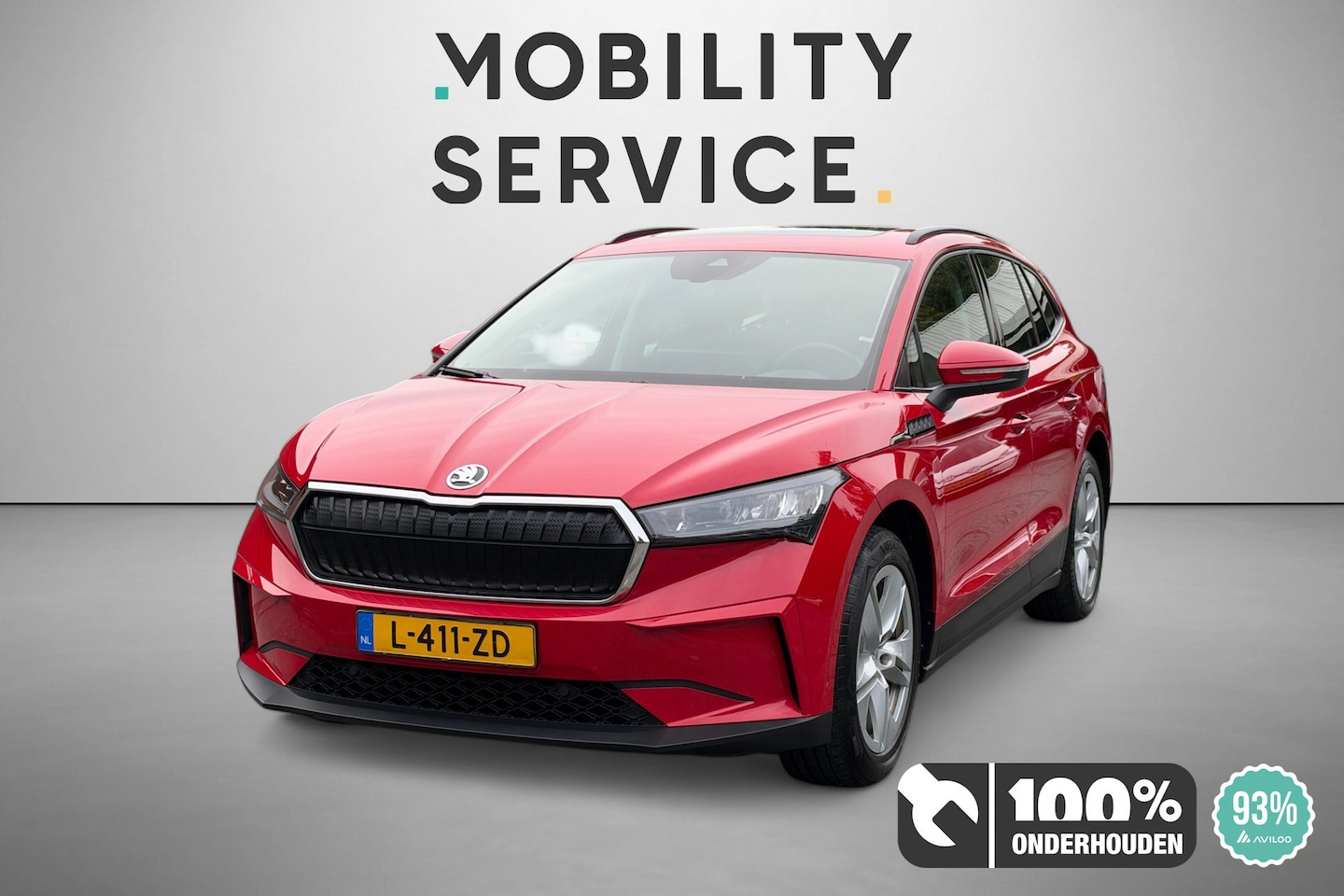 Skoda Enyaq iV - 60 SOH93% Clima Navi Pano LED - AutoWereld.nl