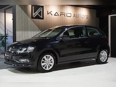 Volkswagen Polo - 1.2 TSI Highl Leer Carplay Cruis Clim Stoelv