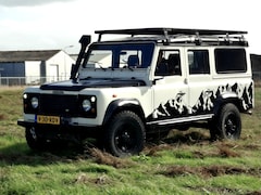 Land Rover Defender 110 - 2.5 TD5 SAFARI | GRIJS KENTEKEN | LIER | LUXE STOEL | SNORKEL | DAKTENT FEMKES | RVS UITLA