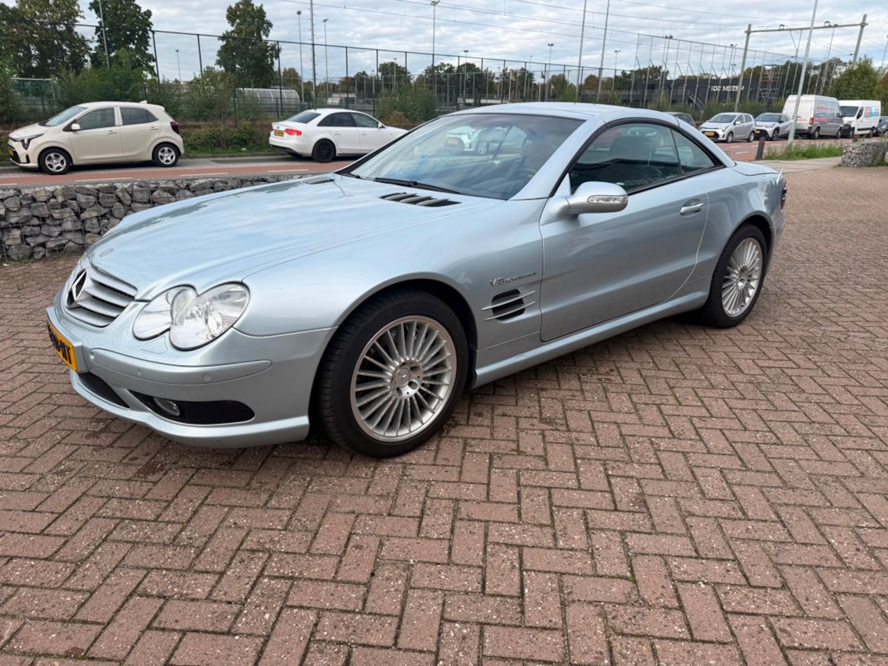 Mercedes-Benz SL-klasse Cabrio - AMG 55 - - Lage Km stand - 500 PK - ABC Sport - Leder - AutoWereld.nl