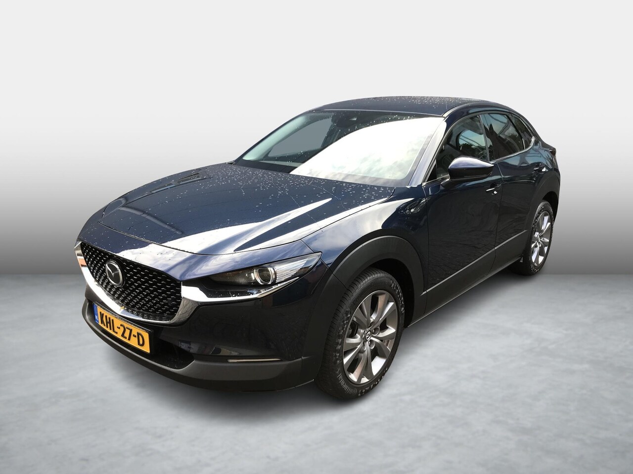 Mazda CX-30 - 2.0 e-SkyActiv-G M Hybrid Comfort lederen bekleding, navigatie, climate control, adaptieve - AutoWereld.nl