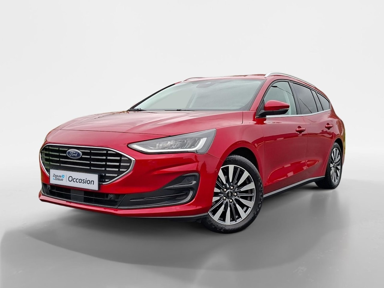 Ford Focus Wagon - 1.0 EcoBoost Hybrid Titanium X | NL-auto | 1e Eigenaar | Winterpack | Driver Assistancepac - AutoWereld.nl