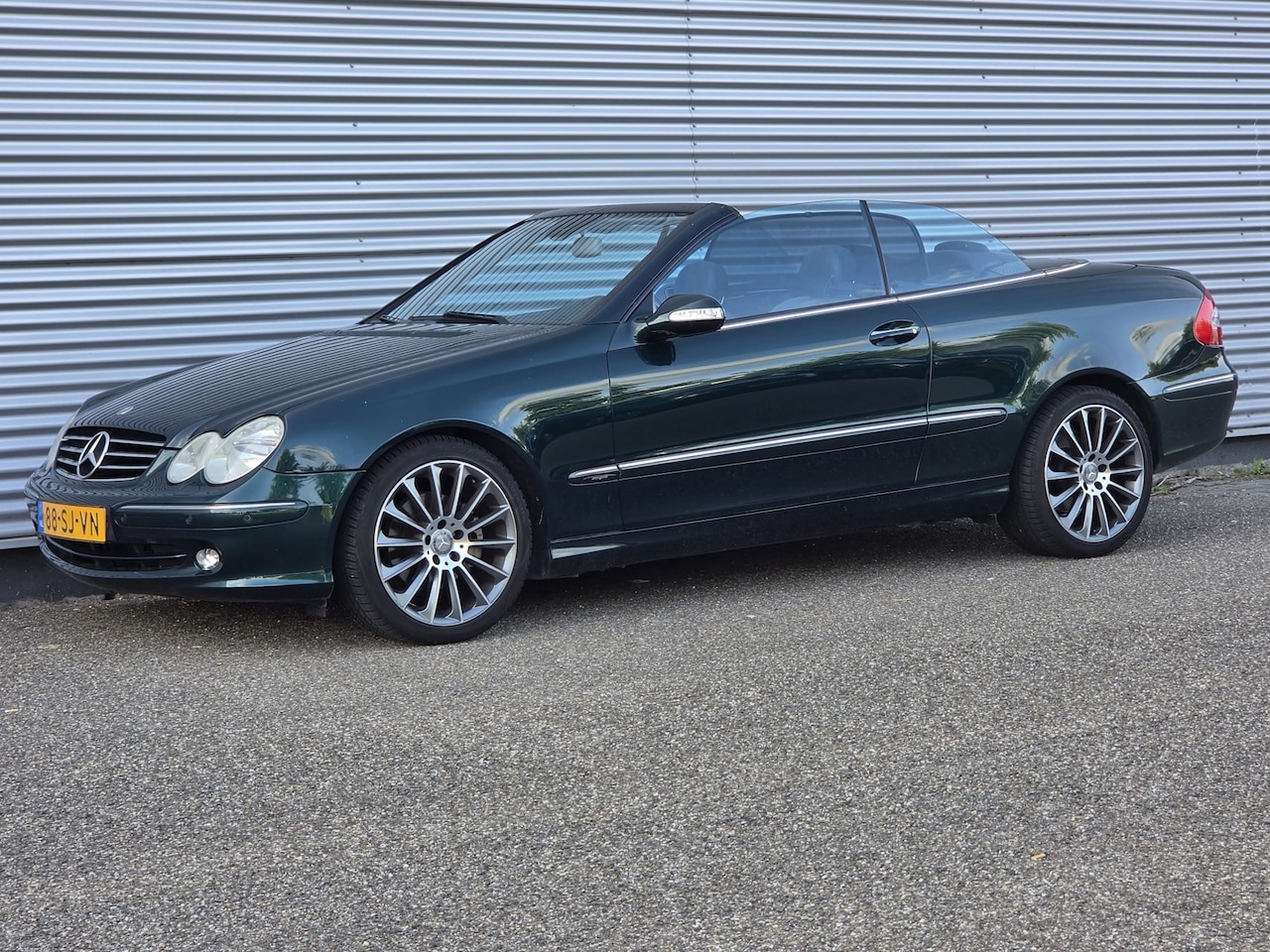 Mercedes-Benz CLK-klasse Cabrio - 240 Avantgarde NAP CABRIO ORG NL NWE APK V6 ZEER NETJES LEDER - AutoWereld.nl
