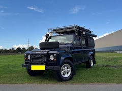 Land Rover Defender 110 - 2.5 TD5 |AIRCO|9-PERS|DAKTENT|LUIFEL|GEEL KENT
