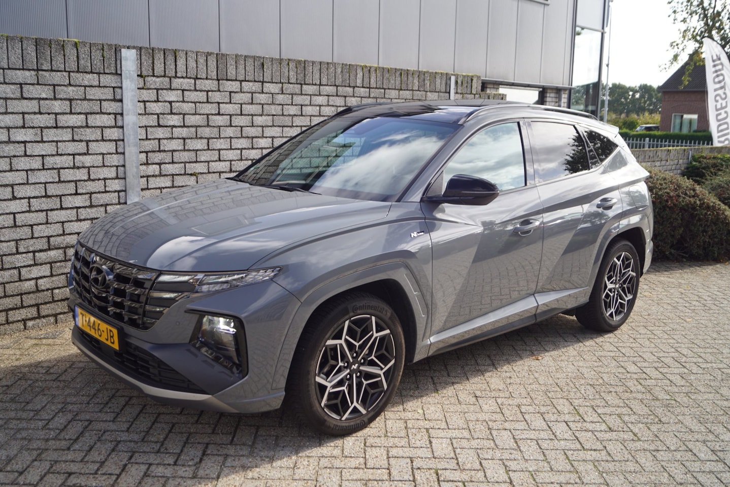 Hyundai Tucson - 1.6 T-GDI Hybrid N-Line Autom Panodak Leder/Alcantara Sportst Stoel/Stuur A Bankverw Navi - AutoWereld.nl