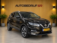 Nissan Qashqai - 1.3 DIG-T Tekna Glasdak 360'Camera Navi Stoelverwarming Lane Assist Cruise Inklapbare Spie