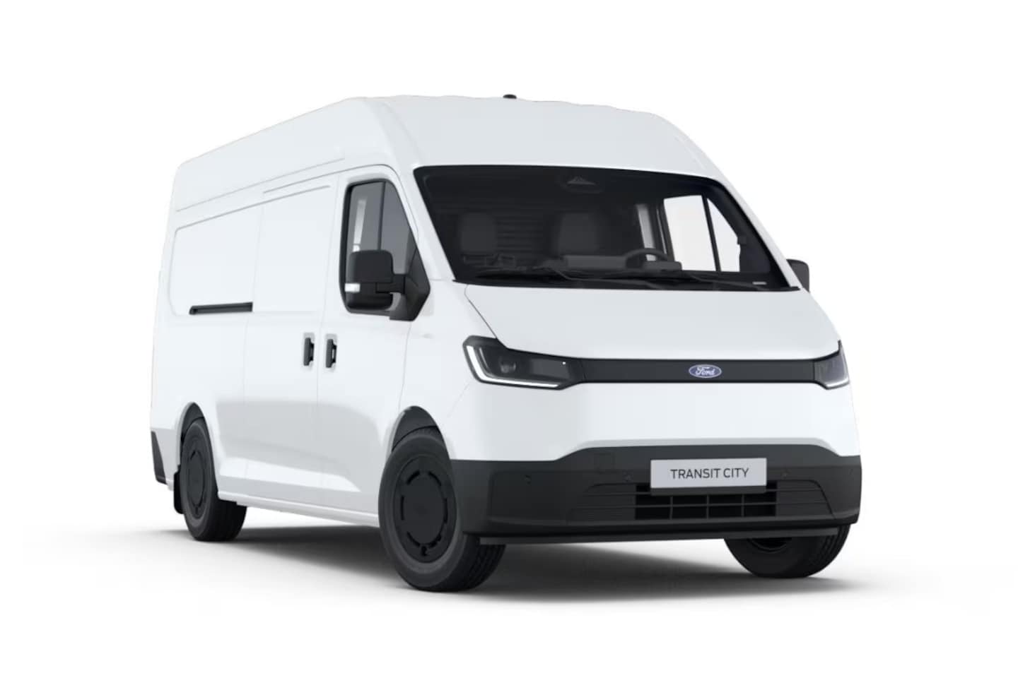 Ford Transit City - L2H2 56 kWh 150pk 8 Jaar Garantie | Vanaf 12-2026 in Nederland - AutoWereld.nl