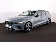 Volvo V60 - T6 Recharge AWD Ultimate Dark - IntelliSafe Assist & Surround - 360º Camera - Adaptieve LE