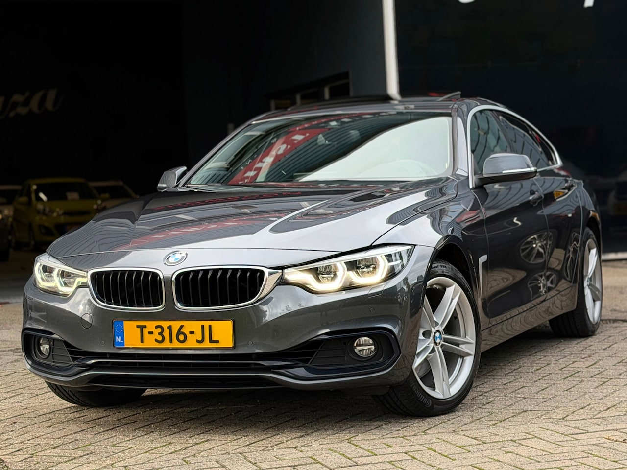 BMW 4-serie Gran Coupé - 430i xDrive High Executive KEYLESS ENTRY-GO/HUD/MEMORY/DODEHOEK/CAMERA/DAK | KEURIGE AUTO - AutoWereld.nl