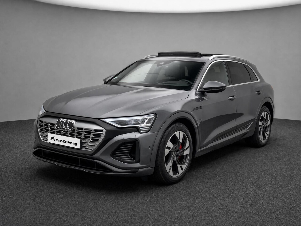 Audi Q8 e-tron - 55 408pk Quattro S Edition Competition 115 kWh · SOH 90,9% · Panoramadak · Luchtvering · 3 - AutoWereld.nl