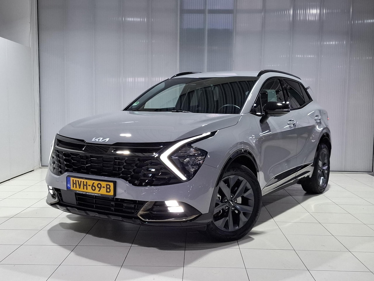 Kia Sportage - 1.6 T-GDi Hybrid Dark Edition Stoel en verwarming, Apple Carplay/Android Auto, Navigatie, - AutoWereld.nl