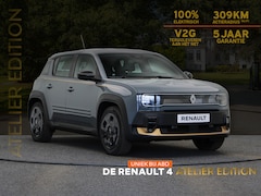 Renault 4 - 4 Atelier Edition urban range 40 kWh | Uniek bij ABD | Lederen bekleding | Gouden accenten