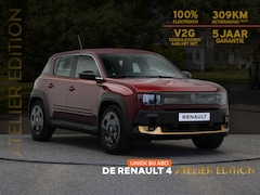 Renault 4 - 4 Atelier Edition urban range 40 kWh | Uniek bij ABD | Lederen bekleding | Gouden accenten