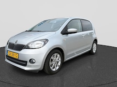 Skoda Citigo - 1.0 Greentech Elegance | NL-Auto | Automaat | Airco | Navigatie | Stoelverwarming | LM-vel