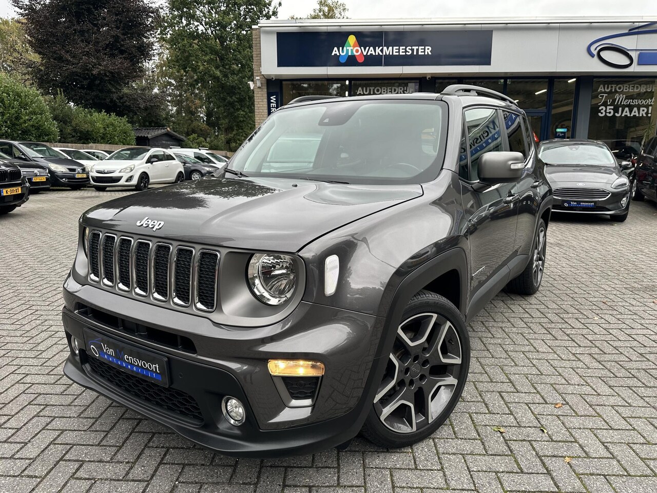 Jeep Renegade - 1.3T 150PK Automaat Limited Navi|ACC|DAB|Dodehoek|Camera|Keyless - AutoWereld.nl