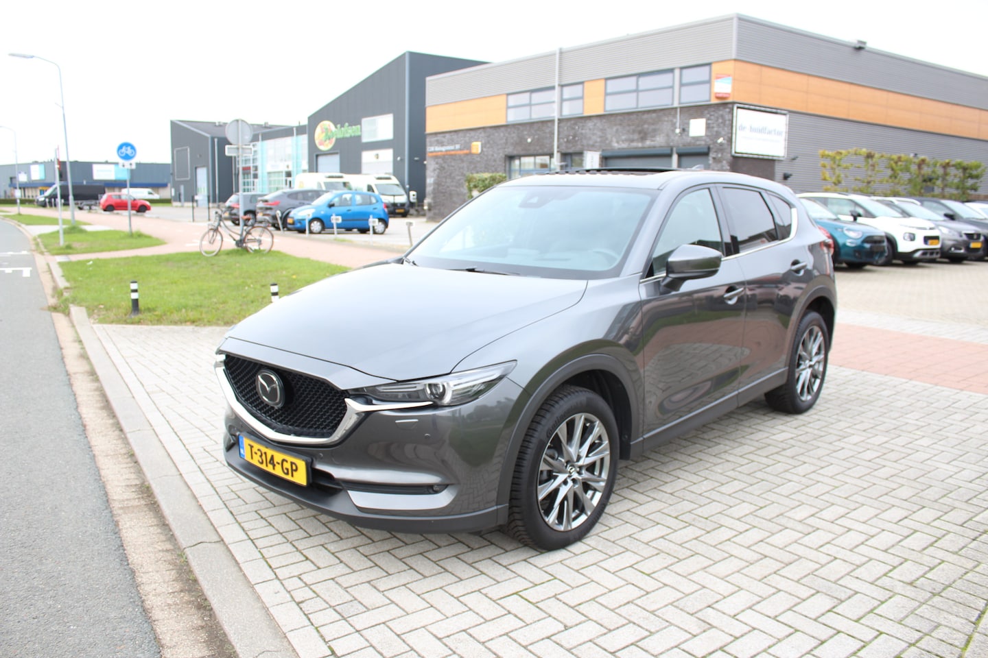 Mazda CX-5 - 2.5 4WD SkyActiv-G 194 Signature Adapt.Cruise-Carplay-Schuifdak-Leder-Afneembare Trekhaak - AutoWereld.nl