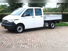 Volkswagen Transporter - 2.0 TDI L2H1 DC 28 Comfortline 6 persoons PICK UP