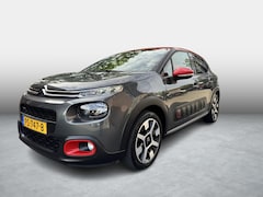 Citroën C3 - 110 pk Shine trekhaak, climate control, navigatie, two-tone, 17 inch lichtmetaal