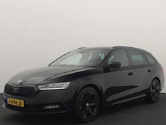 Skoda Octavia Combi - 1.0 e-TSI Sport Business AUTOMAAT / COGNAC LEDER / RS-STOELEN / FULL LED / CARPLAY / SFEER