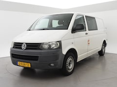 Volkswagen Transporter - 2.0 TDI 140 PK L2H1 5-PERS DUBBEL CABINE + TREKHAAK | CRUISE CONTROL | AIRCO