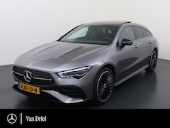 Mercedes-Benz CLA-klasse Shooting Brake - CLA 250 e Shooting Brake AMG line Night | Panorama 360 Distronic HUD Keyless Dodehoek