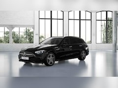 Mercedes-Benz C-klasse Estate - 300 e Business Solution AMG | Trekhaak | Panoramadak | Burmester | Memory | 360 graden cam