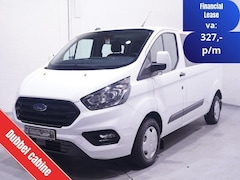 Ford Transit Custom - 2.0 TDCI 130 pk L2 Dubbel Cabine 5-Zits Trend Airco, Cruise Control, Opbergkast Laadruimte