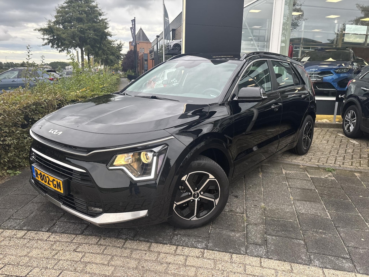 Kia Niro - 1.6 GDi Hybrid DynamicLine Navigatie, Eerste eigenaar, Dealer onderhouden, Adaptive Cruise - AutoWereld.nl
