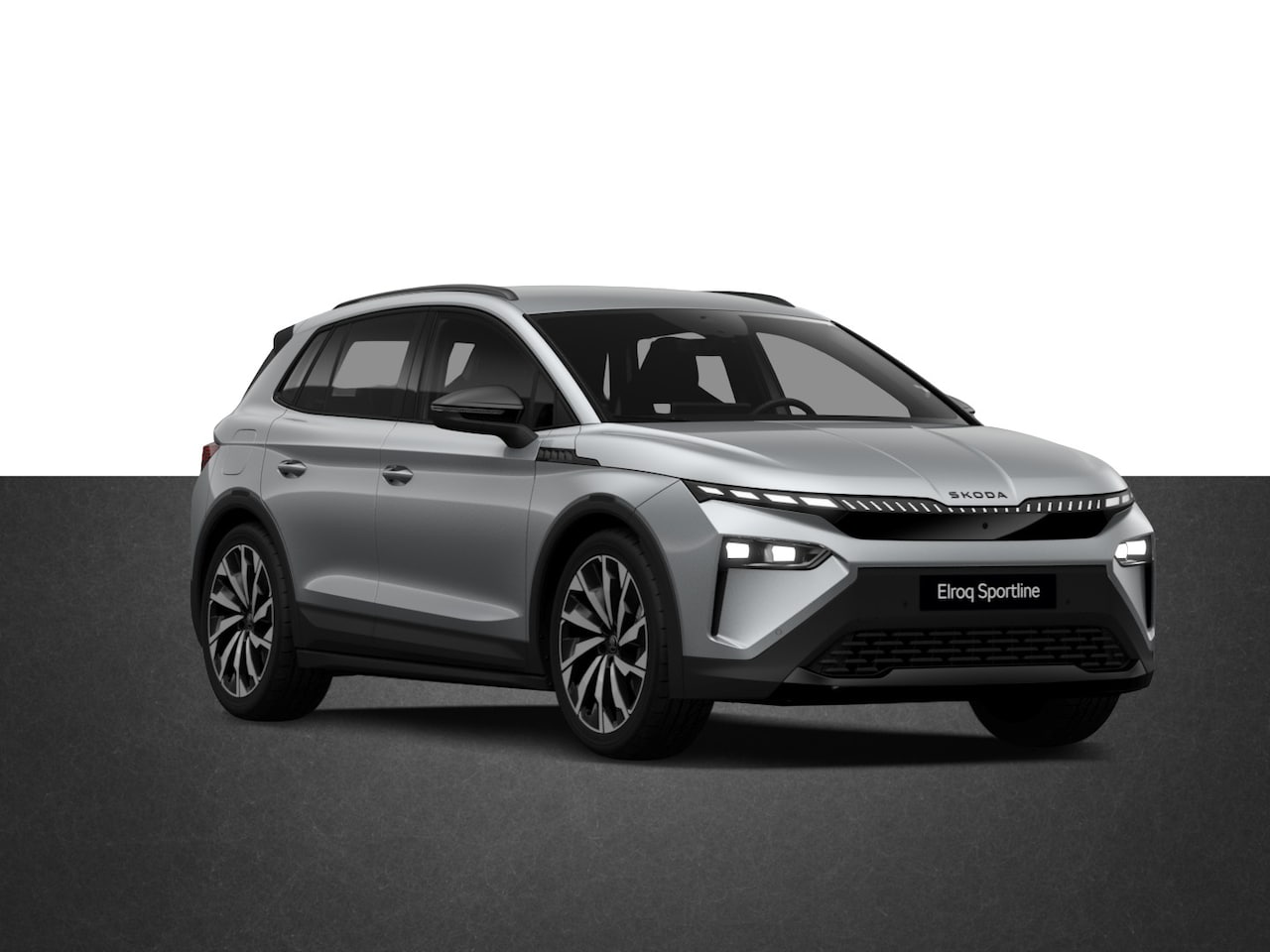 Skoda Elroq - 85 Sportline 286 PK | Trekhaak | Led Matrix | 21" lichtmetalen velgen | - AutoWereld.nl