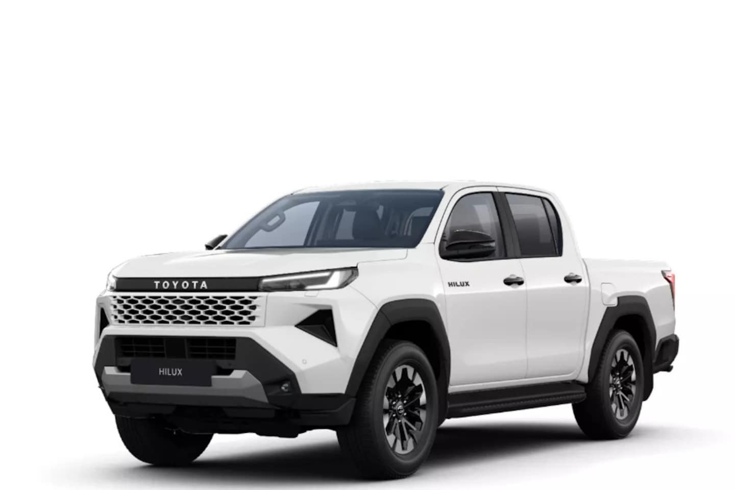 Toyota HiLux - Dubbele Cabine Professional 59.2 kWh Electric, Leder, Apple Carplay/Android Auto, 1600 Tre - AutoWereld.nl