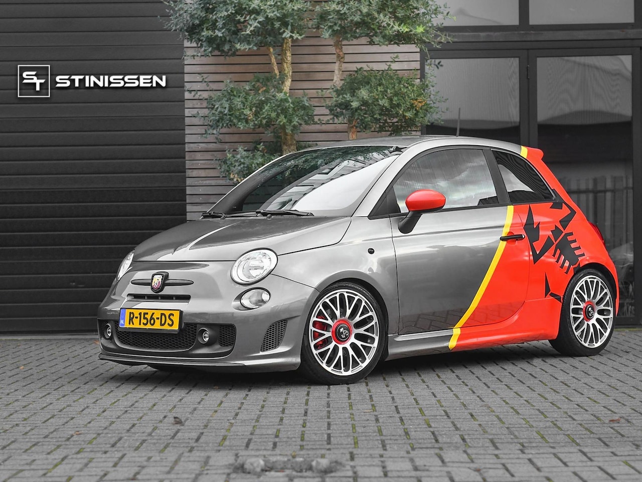 Fiat 500 Abarth - 1.4 T-Jet Turismo Leren bekleding Clima Weinig Kilometers - AutoWereld.nl
