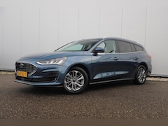 Ford Focus Wagon - 1.0 EcoBoost Hybrid Titanium 115PK Automaat LMV Navigatie Climate Cruise Control Carplay A