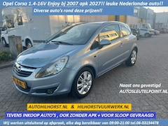 Opel Corsa - 1.4-16V Enjoy Leuke Nederlandse auto, nap-pas , apk 2027