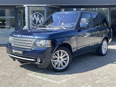 Land Rover Range Rover - 5.0 V8 Supercharged Autobiography Dealer onderhouden l Lederen hemel l Baltic Blue/Tan