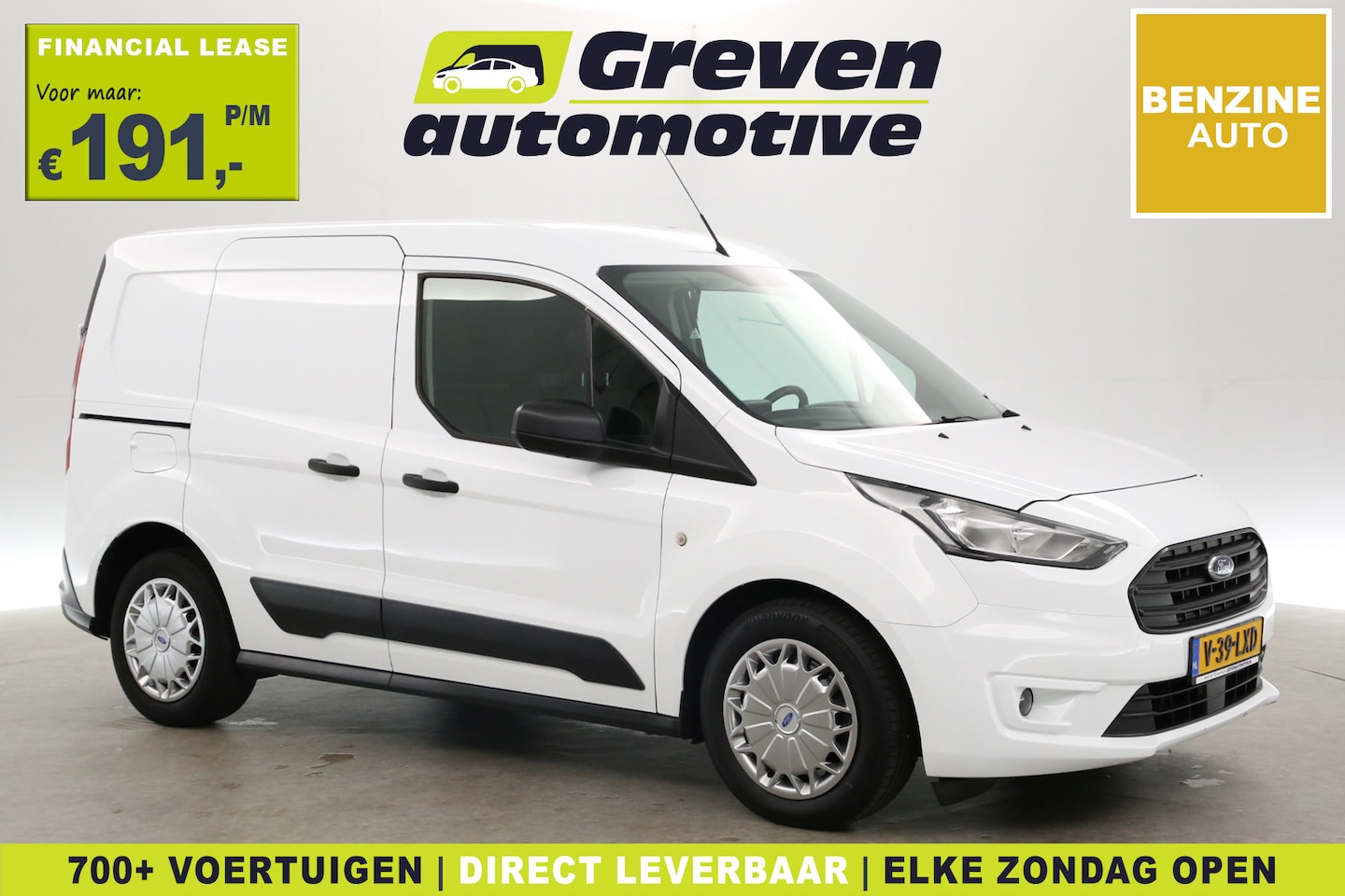 Ford Transit Connect - 1.0 Ecoboost 100PK | Benzine | 3 Zits | Airco | Camera | Carplay | Parkeersens. - AutoWereld.nl